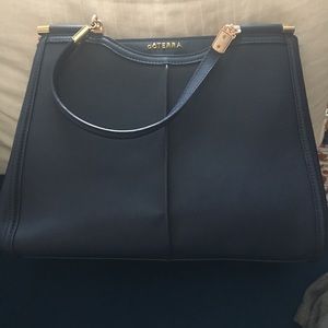 doTerra essential oils tote. Navy blue.